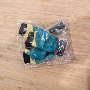 Teal and Black Dog Socks Set